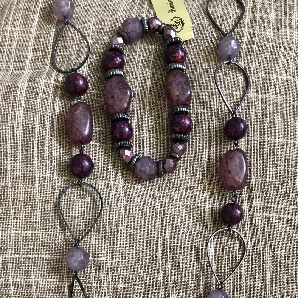 Premier Designs Rhapsody Necklace Stretch Bracelet